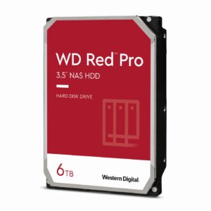 Western Digital RED PRO 6 TB internal hard drive
