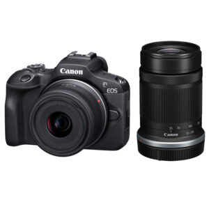 CANON EOS R100 + RF-S 18-45 mm IS STM + RF-S 55-210 mm F5-7.1 IS STM