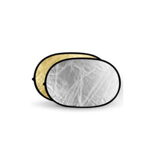 Goud & Zilver Reflector Disc 100x150cm