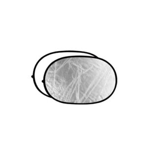 Zilver & Wit Reflector Disc 80 x 120cm