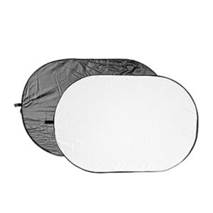 Zwart & Wit Reflector Disc 60x90cm
