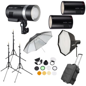 AD300Pro & AD100Pro 3 heads Kit