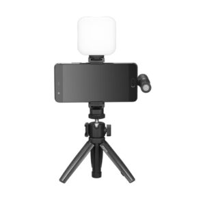 Vlogging Kit (w/ LED6Bi Bi color LED Video Light; iOS Edition)