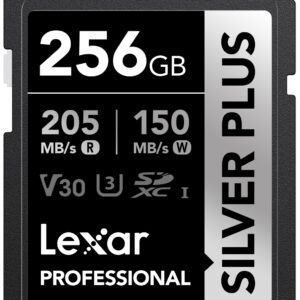 SD Silver Plus UHS-1 256GB V30 R205/W150MB/s