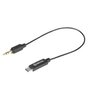 BY-K2 - 3.5mm TRS (Male) to Type-C (Male) Audio Adapter