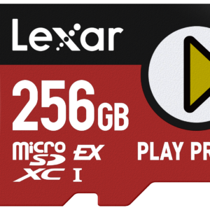 microSD Express 7.1 PLAY Pro 256GB up to R900/W600MB/s (104MB/s with UHS-I)