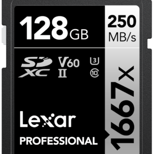 SD Pro Silver Series UHS-II 1667x 128GB V60