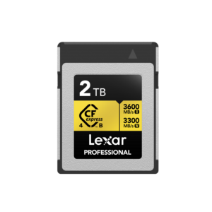 CFexpress PRO Type B GOLD 4.0 series 2TB - R3600/W3300MB/s