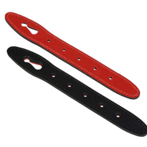Front straps Hadley black/red