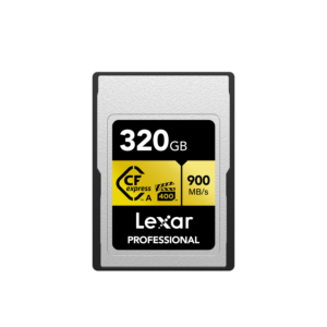CFexpress PRO Type A Gold Series 320GB - R900/W800MB/s - VPG400