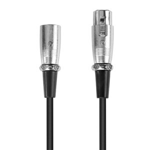 XLR-C1 XLR M to XLR F microphone cable 1m