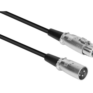 XLR-C5 XLR M to XLR F microphone cable 5m