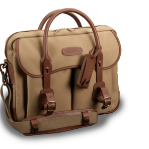Thomas Brief Case - Khaki/Tan