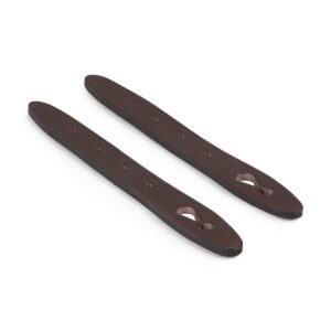 Mini Eventer front straps - chocolate