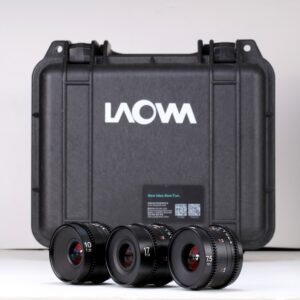 MFT Cine kit 3 optics 7.5mm+10mm+17mm