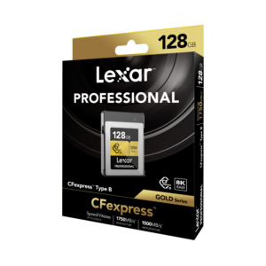 CFexpress PRO Type B Gold series 128GB - R1750/W1500MB/s