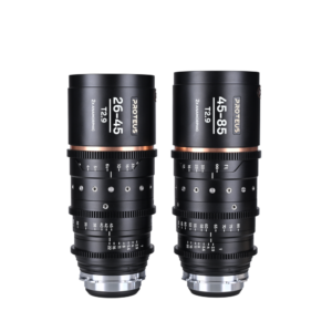 Proteus Zoom 2X Anamorphic 2-Lens Bundle (26-45mm,45-85mm) - Amber (Feet)