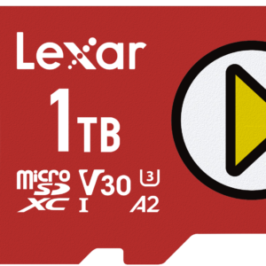 microSDXC PLAY UHS-I 1TB V30 R205/W140MB/s