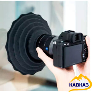 KAVKAZ Parasol de silicona antireflejos plegable (diametro 50-70mm)