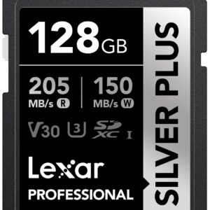 SD Silver Plus UHS-1 128GB V30 R205/W150MB/s