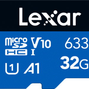 microSD Blue Series UHS-I 633x 32GB V10
