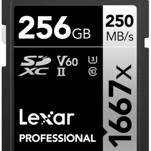 SD Pro Silver Series UHS-II 1667x 256GB V60