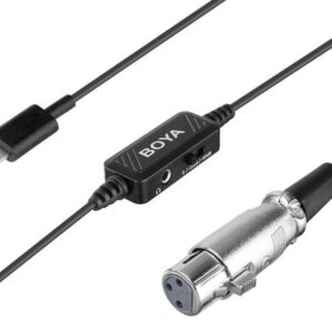 BY-BCA7 XLR to lightning connection
