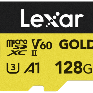 microSDXC Gold Series UHS-II 128GB V60