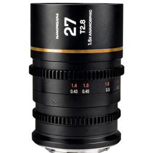 Nanomorph 27mm T2.8 1.5X S35 (Amber) Canon RF