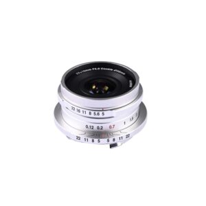 15mm f/5 Cookie FF (Silver) Leica M