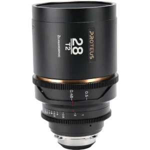 Proteus 2X Anamorphic 28mm T2 - Amber (Meters) - Arri PL/Canon EF