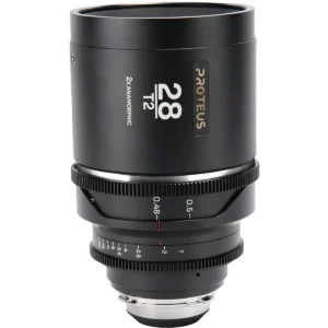 Proteus 2X Anamorphic 28mm T2 - Silver (Meters) - Arri PL/Canon EF