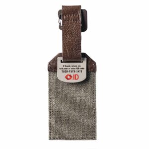 Retrospective luggage tag