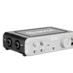 BY-AM1 Audio mic mixer 2 kanalen