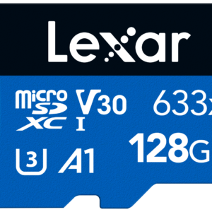 microSD Blue Series UHS-I 633x 128GB V30