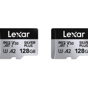 microSDXC Silver Plus UHS-1 128GB V30 R205/W150MB/s - 2PACK