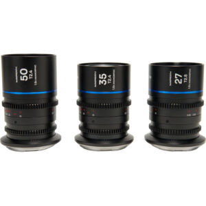 Nanomorph S35 Prime 3-Lens Bundle (27,35,50mm) (Amber) MFT
