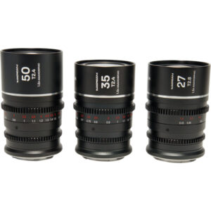 Nanomorph S35 Prime 3-Lens Bundle (27,35,50) (Silver) Canon RF