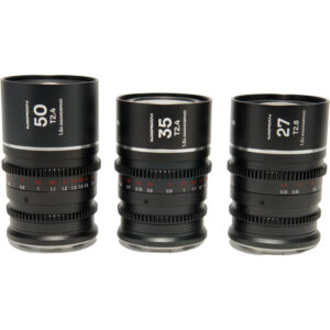 Nanomorph S35 Prime 3-Lens Bundle (27,35,50) (Silver) L-mount