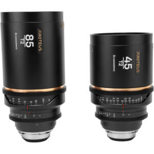 Proteus 2X Anam. 2-Lens (45mm, 85mm) - Amber (METER) - PL+EF