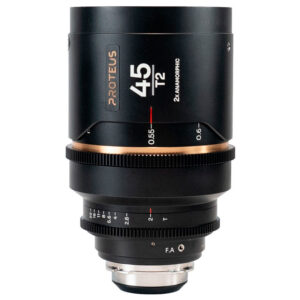 Proteus 2X Anamorphic 45mm T2 - Amber (Feet) - PL+EF