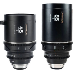 Proteus 2X Anam. 2-Lens (45mm, 85mm) - Silver (FEET) - PL+EF