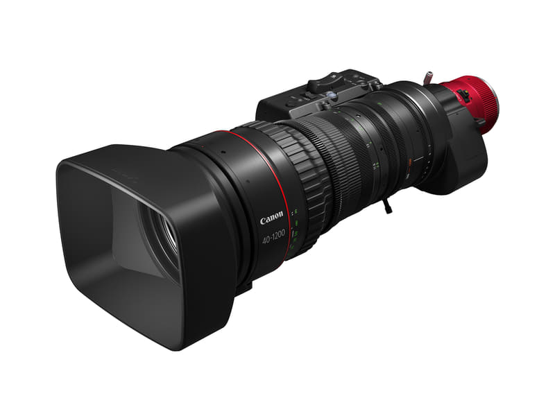Canon presenta el teleobjetivo más largo del mundo, de 1200 mm: el «objetivo CINE-SERVO»