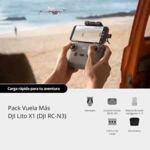 Dron DJI LITO X1 Fly More Combo (RC-N3)