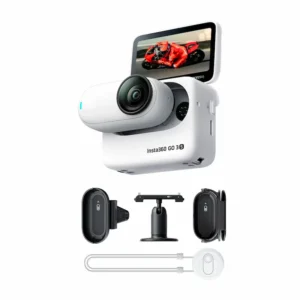 INSTA360 GO 3S Motorcycle In-Helmet POV Bundle White (128 GB)